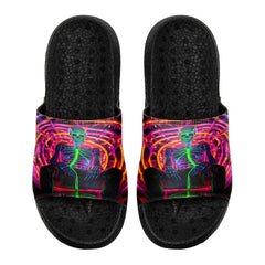 Kundenspezifische Basketball Hausschuhe mit zusätzlichen Mustern, Name Nummer Logo