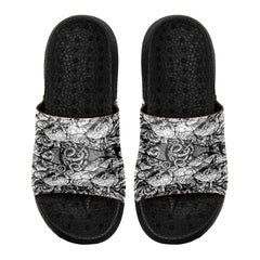 Kundenspezifische Basketball Hausschuhe mit zusätzlichen Mustern, Name Nummer Logo