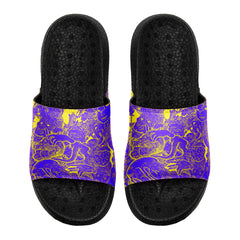 Kundenspezifische Basketball Hausschuhe mit zusätzlichen Mustern, Name Nummer Logo