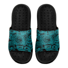 Kundenspezifische Basketball Hausschuhe mit zusätzlichen Mustern, Name Nummer Logo