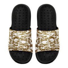 Kundenspezifische Basketball Hausschuhe mit zusätzlichen Mustern, Name Nummer Logo