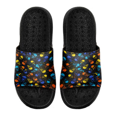 Kundenspezifische Basketball Hausschuhe mit zusätzlichen Mustern, Name Nummer Logo