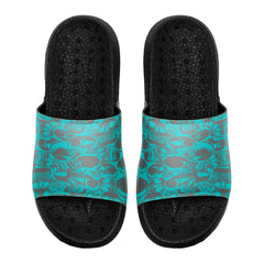 Kundenspezifische Basketball Hausschuhe mit zusätzlichen Mustern, Name Nummer Logo