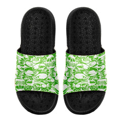 Kundenspezifische Basketball Hausschuhe mit zusätzlichen Mustern, Name Nummer Logo