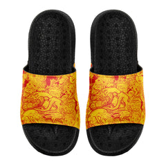 Kundenspezifische Basketball Hausschuhe mit zusätzlichen Mustern, Name Nummer Logo