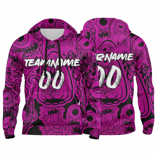 Benutzerdefinierter Sweatshirt-Hoodie für Mann, Frau, Mädchen, Junge. Drucken Sie Ihr Logo, Ihren Namen und Ihre Nummer Rose