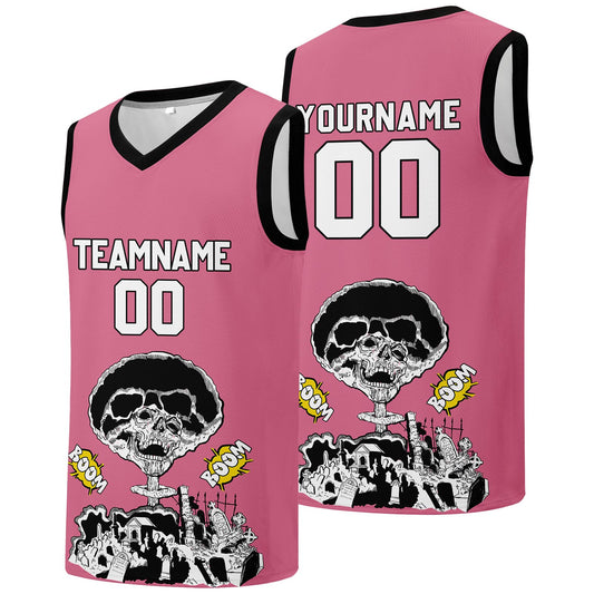 Individuelle Basketball-Jersey für Männer und Frauen. Gestickter und gedruckter Name, Nummer und Logo