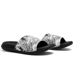 Kundenspezifische Basketball Hausschuhe mit zusätzlichen Mustern, Name Nummer Logo