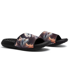 Kundenspezifische Basketball Hausschuhe mit zusätzlichen Mustern, Name Nummer Logo