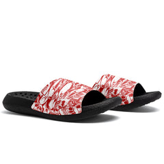 Kundenspezifische Basketball Hausschuhe mit zusätzlichen Mustern, Name Nummer Logo