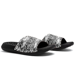 Kundenspezifische Basketball Hausschuhe mit zusätzlichen Mustern, Name Nummer Logo