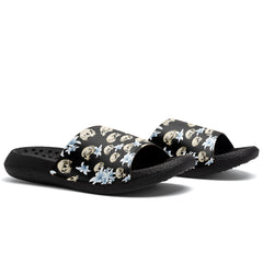 Kundenspezifische Basketball Hausschuhe mit zusätzlichen Mustern, Name Nummer Logo