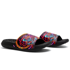 Kundenspezifische Basketball Hausschuhe mit zusätzlichen Mustern, Name Nummer Logo