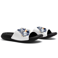 Kundenspezifische Basketball Hausschuhe mit zusätzlichen Mustern, Name Nummer Logo