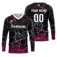 Kundenspezifisches Rose Basketball Fußball Schießen langes T-Shirt für Erwachsene und Kinder