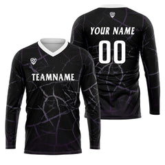 Kundenspezifisches Lila Basketball Fußball Schießen langes T-Shirt für Erwachsene und Kinder