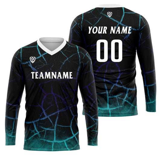 Kundenspezifisches Grün Basketball Fußball Schießen langes T-Shirt für Erwachsene und Kinder