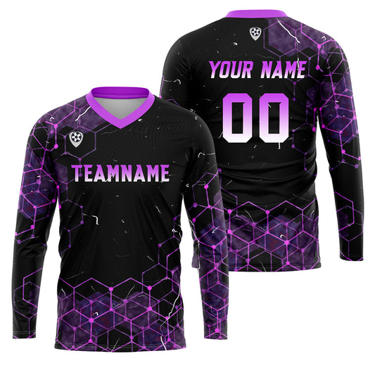 Kundenspezifisches Rose Basketball Fußball Schießen langes T-Shirt für Erwachsene und Kinder