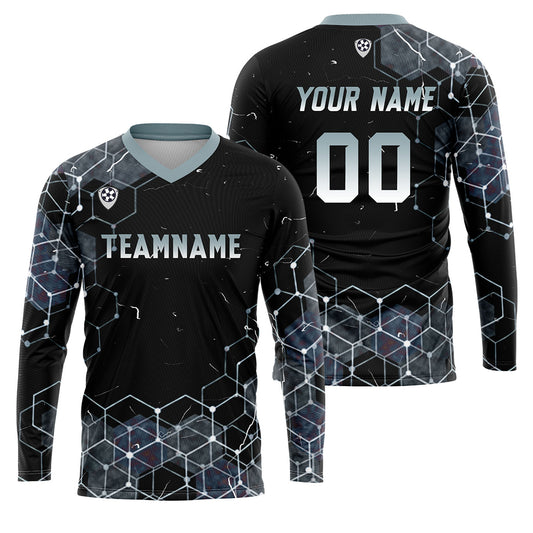 Kundenspezifisches Asche Basketball Fußball Schießen langes T-Shirt für Erwachsene und Kinder