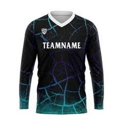 Kundenspezifisches Grün Basketball Fußball Schießen langes T-Shirt für Erwachsene und Kinder