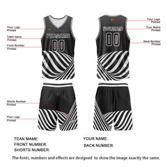 Benutzerdefinierter Grau Basketball Jersey Uniform Anzug gedruckt Ihr Logo Name Nummer