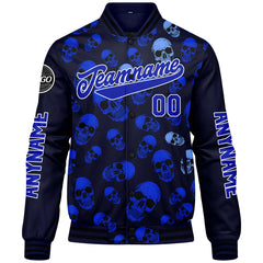 Maßgeschneiderte Königliche Letterman Varsity Jacket Individuelle Stickerei Druck nach Ihrem Wunsch