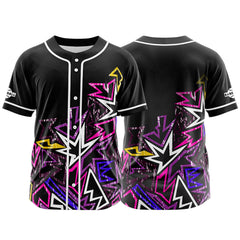 Benutzerdefiniert Schwarz Rosa Baseball Uniformen Drucken für Jungs Mädchen und Kinder Machen Ihr Team Mehr Vielfältig