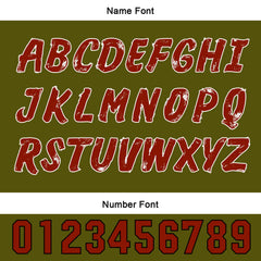 Benutzerdefinierter Armee Grün Basketball Jersey Uniform Anzug gedruckt Ihr Logo Name Nummer