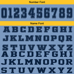 Benutzerdefinierter Blau Gelb Basketball Jersey Uniform Anzug gedruckt Ihr Logo Name Nummer