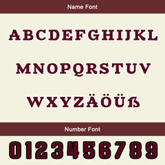 Maßgeschneiderte Weiß Burgund Letterman Varsity Jacket Individuelle Stickerei Druck nach Ihrem Wunsch