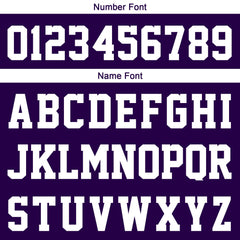 Benutzerdefinierte Lila Kurzarm-Kapuzenpullover für Männer Frauen Hemden mit Kapuzen gedruckt Name Logo