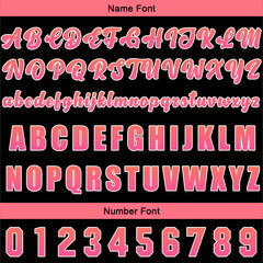 Benutzerdefiniert Schwarz Rosa Baseball Uniformen Drucken für Jungs Mädchen und Kinder Machen Ihr Team Mehr Vielfältig