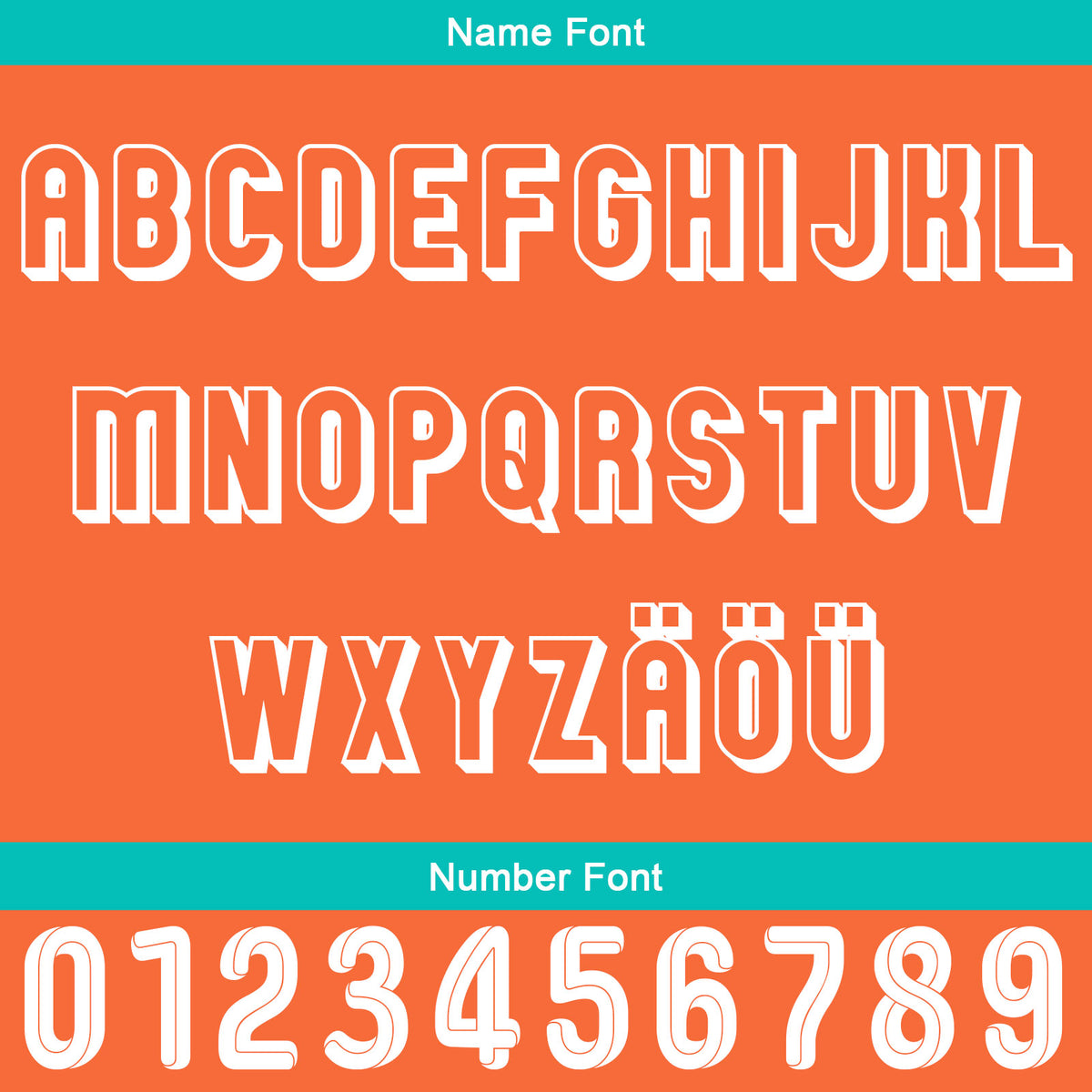 Benutzerdefiniert Orange Cyan Personalisierter Baseball Jersey mit Farbverlauf Team Uniform mit Namen und Nummer