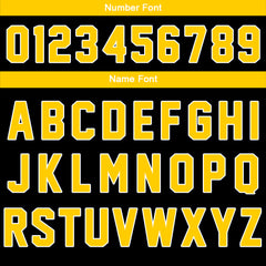 Maßgeschneiderte Grün Gelb Letterman Varsity Jacket Individuelle Stickerei Druck nach Ihrem Wunsch