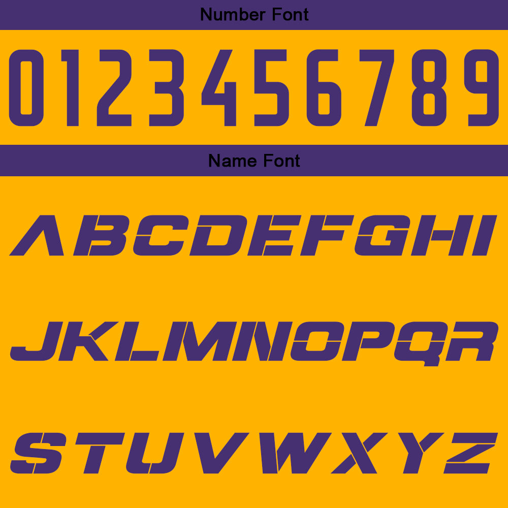 Benutzerdefinierte Gelb Lila Reversible Basketball Jersey Personalisierte Print Name Nummer Logo
