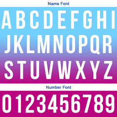 Benutzerdefinierte Hellblau Rosa Lila Fußball Polo-Shirts Fügen Sie Ihr Einzigartiges hinzu Logo/Name/Nummer