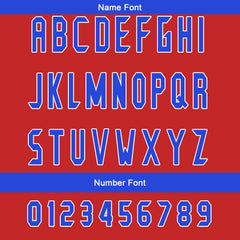 Benutzerdefinierte Rot Blau Reversibel Fußball Trikot Personalisierte Gradient Fußball Shirts für Männer gedruckt Team Name Nummer Logo