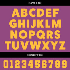 Benutzerdefinierte Lila Orange Trikots für Männer Frauen Personalisierte Fußball Uniformen für Erwachsene und Kind