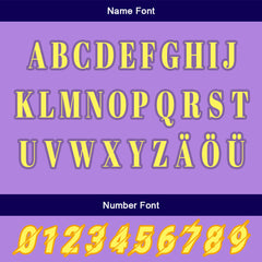 Maßgeschneiderte Lila Gelb Letterman Varsity Jacket Individuelle Stickerei Druck nach Ihrem Wunsch