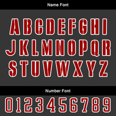 Benutzerdefinierter Rot Basketball Jersey Uniform Anzug gedruckt Ihr Logo Name Nummer