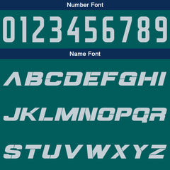 Benutzerdefinierte Grün Blau Reversible Basketball Jersey Personalisierte Print Name Nummer Logo