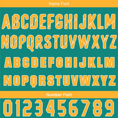 Benutzerdefiniert Grün Gelb Baseball Uniformen Drucken für Jungs Mädchen und Kinder Machen Ihr Team Mehr Vielfältig