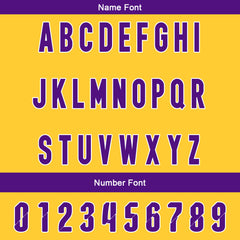 Benutzerdefinierte Lila Gelb Reversibel Fußball Trikot Personalisierte Gradient Fußball Shirts für Männer gedruckt Team Name Nummer Logo