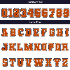 Benutzerdefiniert Weiß Marine Orange Wasserdichte Varsity Jacken Personalisiert genäht Name Nummer Logo zu Letterman Jacken