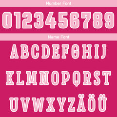 Benutzerdefinierte Rosa Rot Pink Reversible Basketball Jersey Personalisierte Drucken Name Nummer Logo