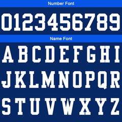 Benutzerdefinierte Marineblau Fußball Gradient Polo-Shirts Fügen Sie Ihr Einzigartiges hinzu Logo/Name/Nummer