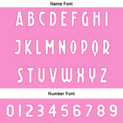 Benutzerdefinierte Rosa Reversibel Fußball Trikot Personalisierte Gradient Fußball Shirts für Männer gedruckt Team Name Nummer Logo