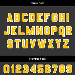 Benutzerdefinierter Schwarz Gelb Basketball Jersey Uniform Anzug gedruckt Ihr Logo Name Nummer