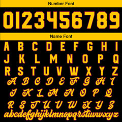 Maßgeschneiderte Crimson Schwarz Gelb Letterman Varsity Jacket Individuelle Stickerei Druck nach Ihrem Wunsch