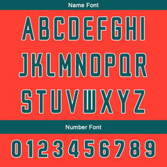 Benutzerdefinierte Hell Rot Teal Reversibel Fußball Trikot Personalisierte Gradient Fußball Shirts für Männer gedruckt Team Name Nummer Logo